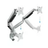 Suporte de Mesa Articulado TooQ - 2 Ecrãs - 13" / 32" - Prateado - DB3132TNR-S|TooQ|8433281007987