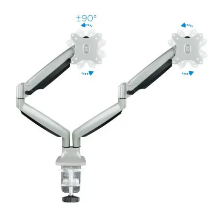 Suporte de Mesa Articulado TooQ - 2 Ecrãs - 13" / 32" - Prateado - DB3132TNR-S|TooQ|8433281007987