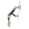 Suporte de Mesa Articulado TooQ - 2 Ecrãs - 13" / 32" - Prateado - DB3132TNR-S|TooQ|8433281007987