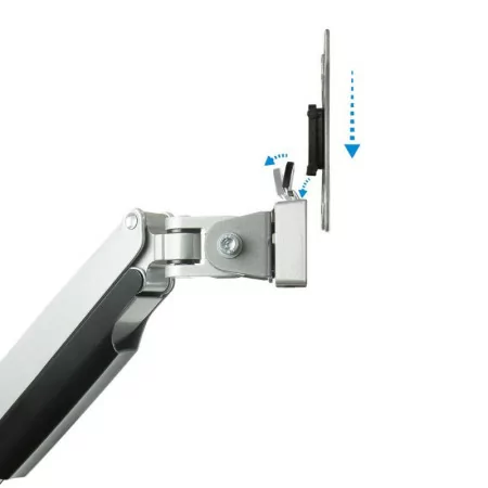 Suporte de Mesa Articulado TooQ - 2 Ecrãs - 13" / 32" - Prateado - DB3132TNR-S|TooQ|8433281007987