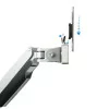 Suporte de Mesa Articulado TooQ - 2 Ecrãs - 13" / 32" - Prateado - DB3132TNR-S|TooQ|8433281007987