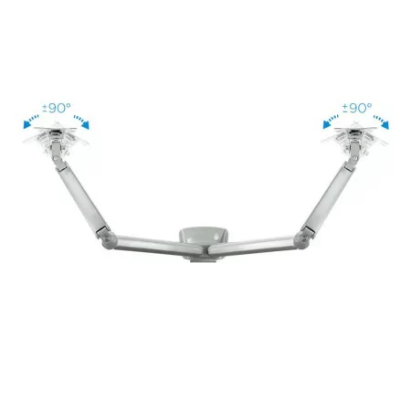 TooQ Hinged Table Stand - 2 Screens - 13" / 32" - Silver - DB3132TNR-S