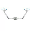 Suporte de Mesa Articulado TooQ - 2 Ecrãs - 13" / 32" - Prateado - DB3132TNR-S|TooQ|8433281007987