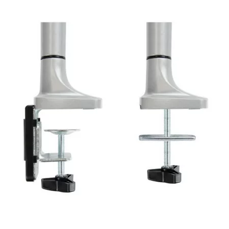 TooQ Hinged Table Stand - 2 Screens - 13" / 32" - Silver - DB3132TNR-S