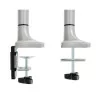 Suporte de Mesa Articulado TooQ - 2 Ecrãs - 13" / 32" - Prateado - DB3132TNR-S|TooQ|8433281007987