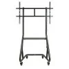 Suporte de Chão Móvel TooQ - 1 Ecrã - 60" / 105" - C/ Prateleira - Preto - FS20200M-B|TooQ|8433281009530