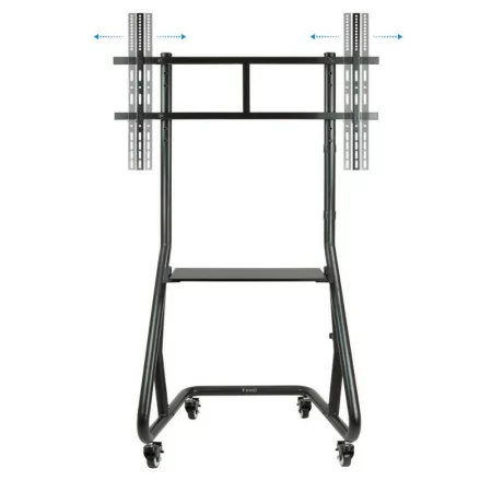 TooQ Mobile Floor Stand - 1 Screen - 60" / 105" - With Shelf - Black - FS20200M-B
