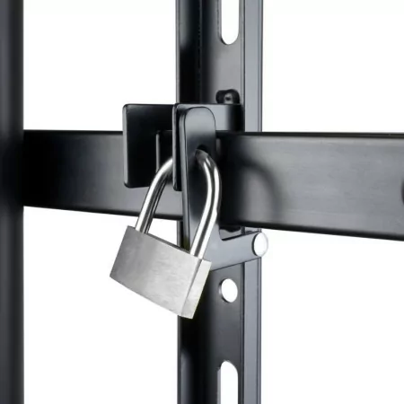 Suporte de Chão Móvel TooQ - 1 Ecrã - 60" / 105" - C/ Prateleira - Preto - FS20200M-B|TooQ|8433281009530