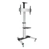 Suporte de Chão TooQ - 1 Ecrã - 37" / 70" - Inclinável / Giratório - FS1870M-B|TooQ|8433281007444