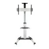 Suporte de Chão TooQ - 1 Ecrã - 37" / 70" - Inclinável / Giratório - FS1870M-B|TooQ|8433281007444