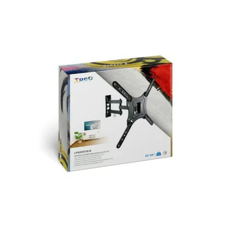 TooQ Articulated Wall Mount - 1 Screen - 23" / 55" - Black - LP6055TN-B