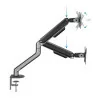 TooQ Desk Stand - 1 Screen - 17" / 32" - Gray - DB4032TNR-G