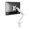 TooQ Table Stand - 1 Screen - 17" / 32" - White - DB4032TNR-W