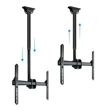 TooQ Extendable Ceiling Mount - 1 Screen - 37" / 70" - Black - LPCE1170TSLI-B
