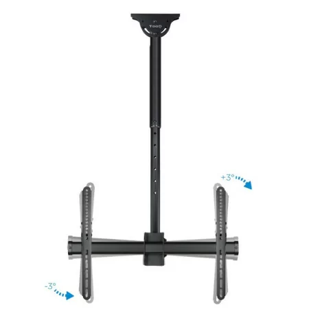 TooQ Extendable Ceiling Mount - 1 Screen - 37" / 70" - Black - LPCE1170TSLI-B