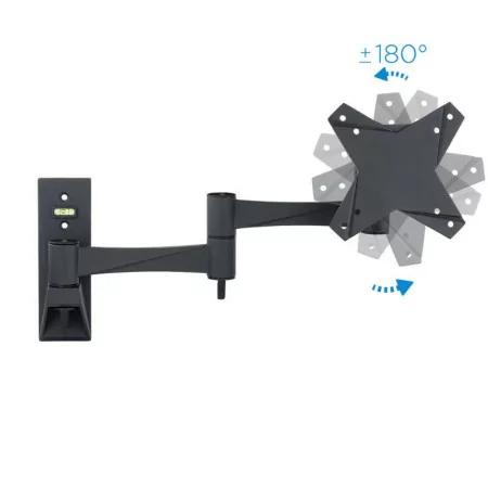 TooQ Hinged Wall Mount - 1 Screen - 13" / 27" - Black - LP2323TN-B