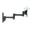 Suporte de Parede Articulado TooQ - 1 Ecrã - 13" / 27" - Preto - LP2323TN-B|TooQ|8433281004580