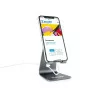 Suporte de Mesa TooQ - P/ Smartphone - Cinza - PH0001-G|TooQ|8433281008434