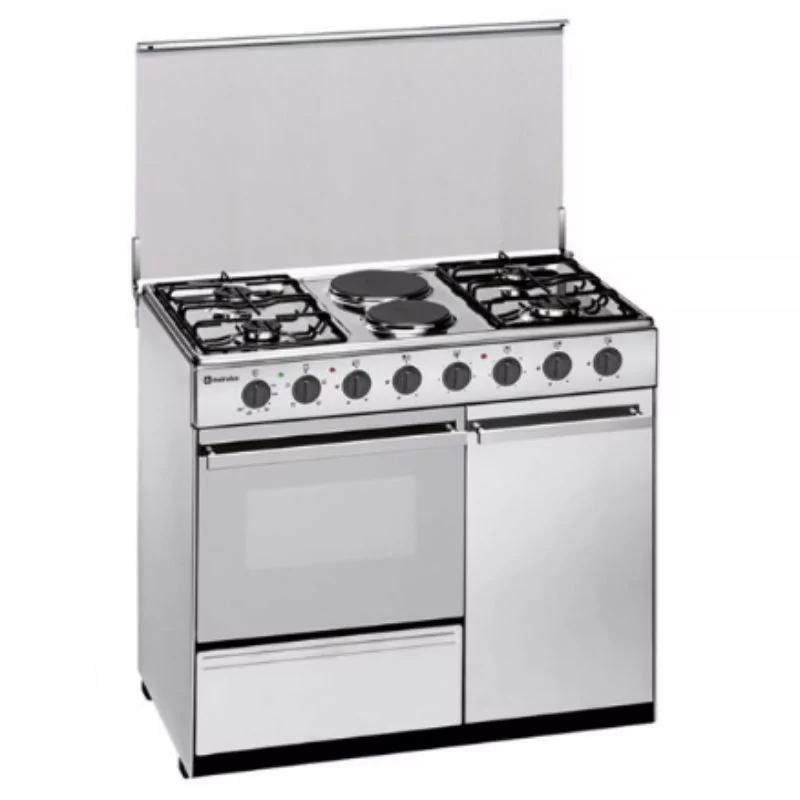 Meireles Gas Stove - 4 Burners - 59L - Stainless Steel - E 920 X Meireles Gas Stove - 4 Burners - 59L - Stainless Steel - E 920 X