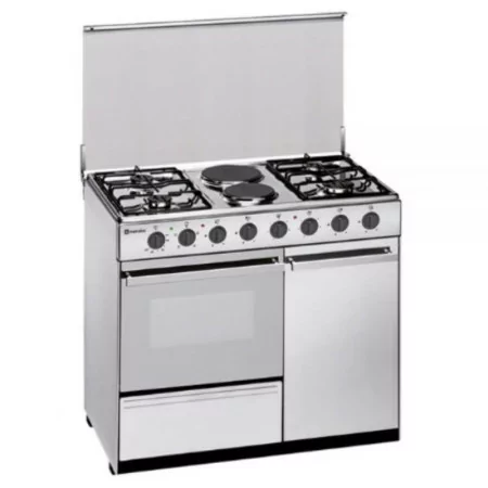 Meireles Gas Stove - 4 Burners - 59L - Stainless Steel - E 920 X