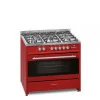 Meireles Stove - 5 Zones - 121L - Red - E 911 R
