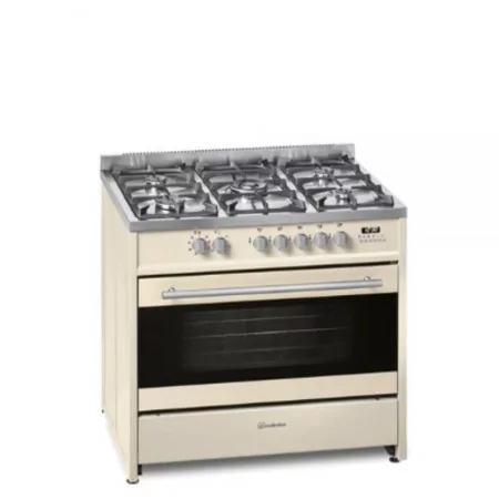 Meireles Stove - 5 Zones - 121L - Cream - E 911 CR