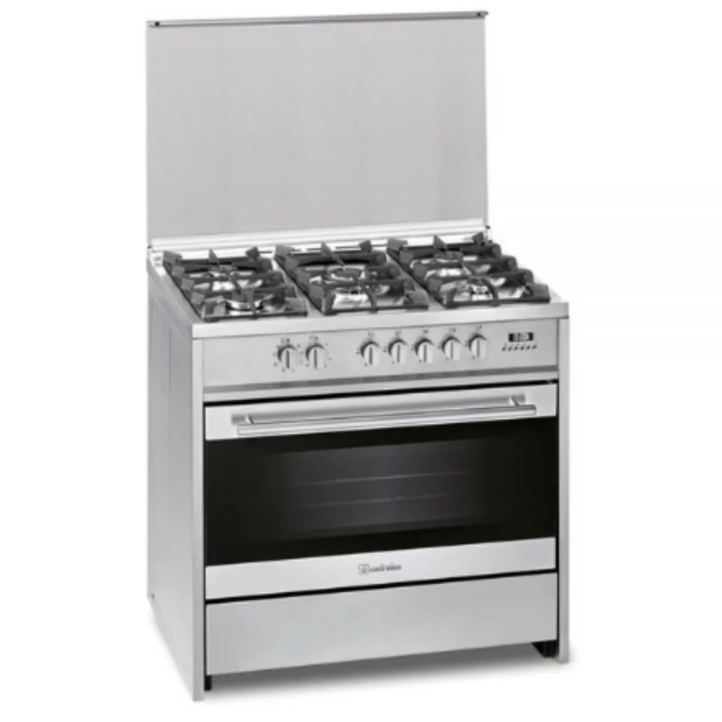 Meireles Stove - 5 Zones - 121L - Stainless Steel - E 910 X Natural