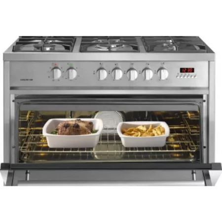 Meireles Stove - 5 Zones - 121L - Stainless Steel - E 910 X Natural