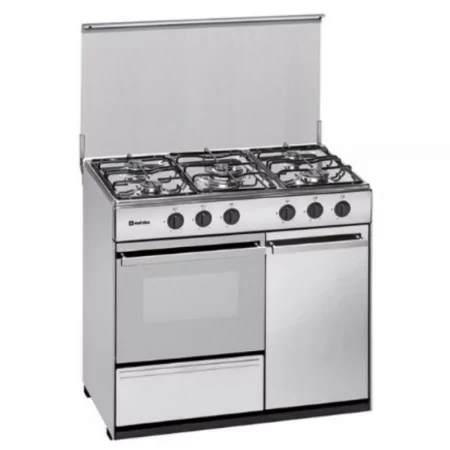 Meireles Gas Stove - 55L - 5 Burners - Stainless Steel - N 921 X