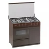 Meireles Gas Stove - 55L - 5 Burners - Brown - N 921 B NAT