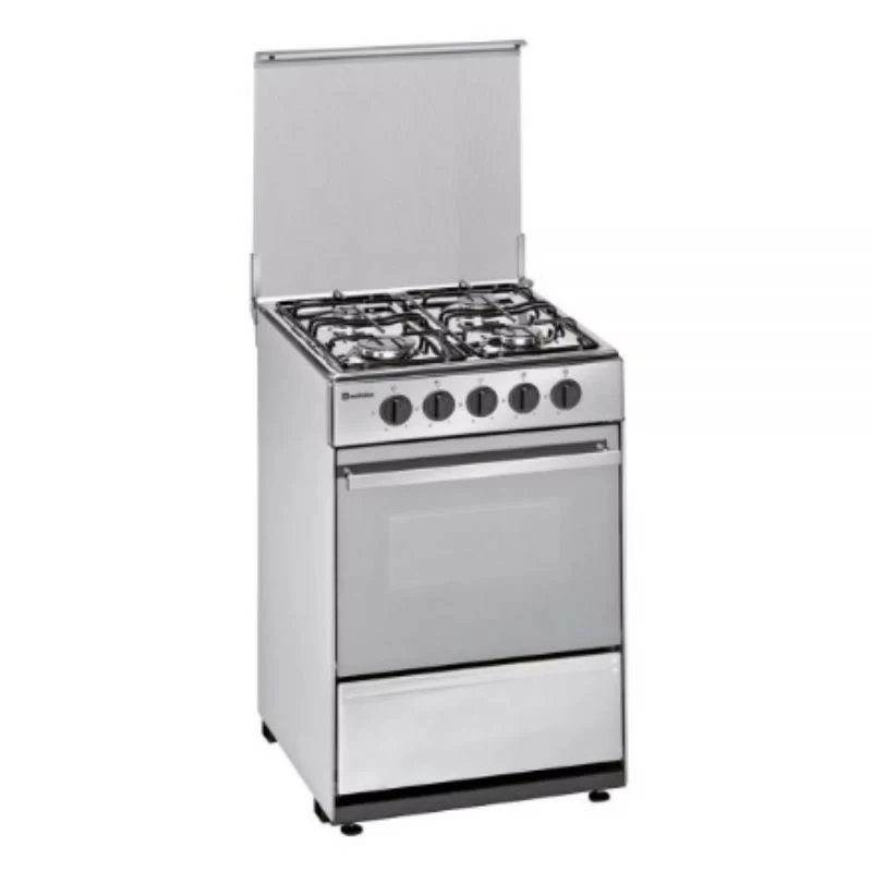 Meireles Gas Stove - 55L - 4 Burners - Stainless Steel - N 520 X NAT Meireles Gas Stove - 55L - 4 Burners - Stainless Steel - N 520 X NAT