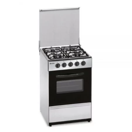 Meireles Gas Stove - 55L - 4 Burners - Stainless Steel - N 510 X NAT