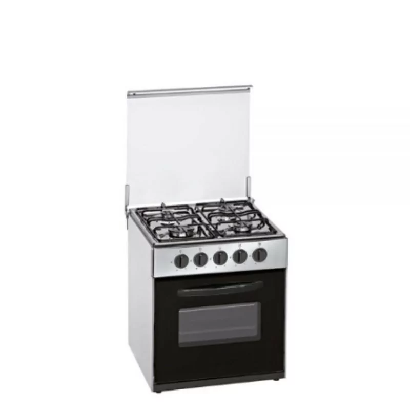 Meireles Gas Stove - 55L - 4 Burners - Stainless Steel - N 500 X NAT Meireles Gas Stove - 55L - 4 Burners - Stainless Steel - N 500 X NAT