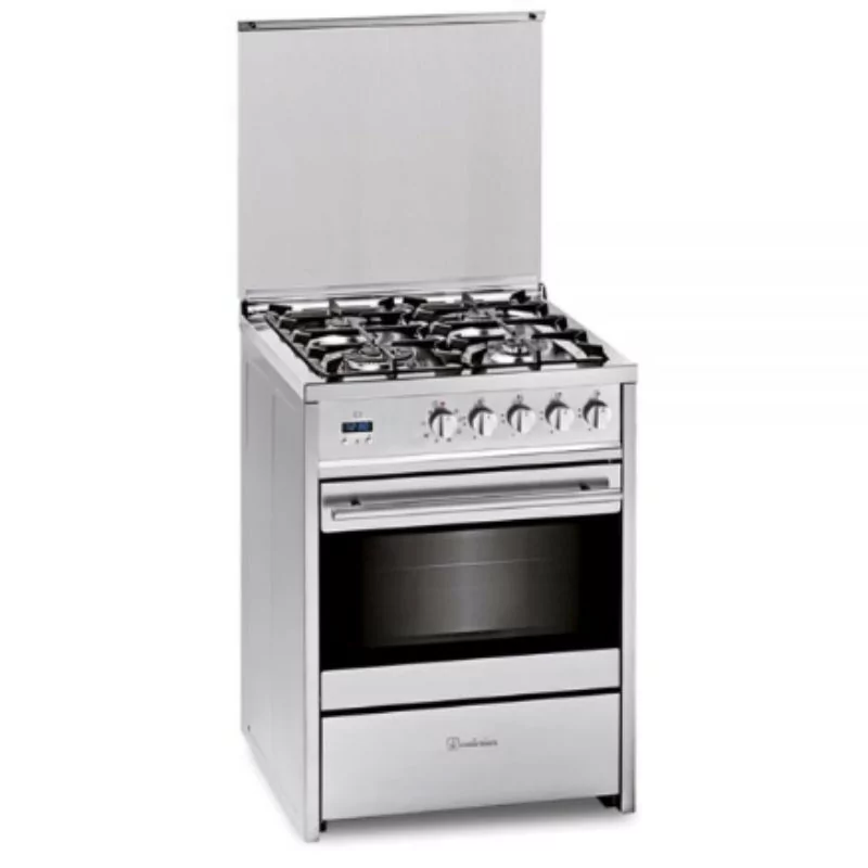 Meireles Gas Stove - 51L - 4 Burners - Stainless Steel - M 610 X NAT