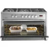 Meireles Gas Stove - 114L - 5 Burners - Stainless Steel - G 910 X NAT