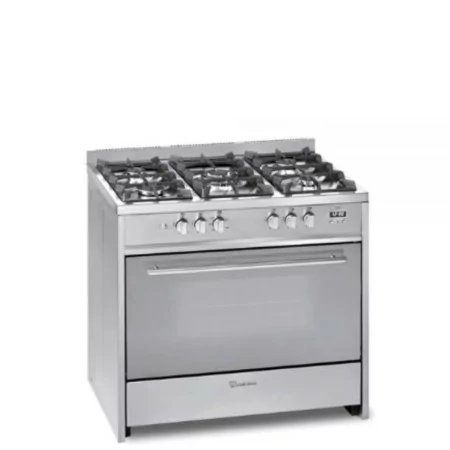 Meireles Gas Stove - 114L - 5 Burners - Stainless Steel - G 910 X