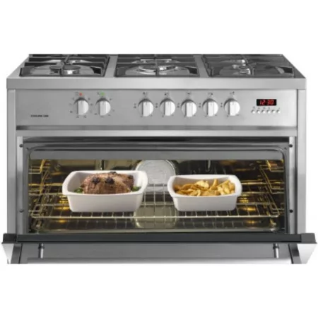 Meireles Gas Stove - 114L - 5 Burners - Stainless Steel - G 910 X