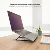TooQ Lifting Stand - (For Laptops / Tablets / ...) - 11" / 15" - Gray - TQLRS0035-AL-G
