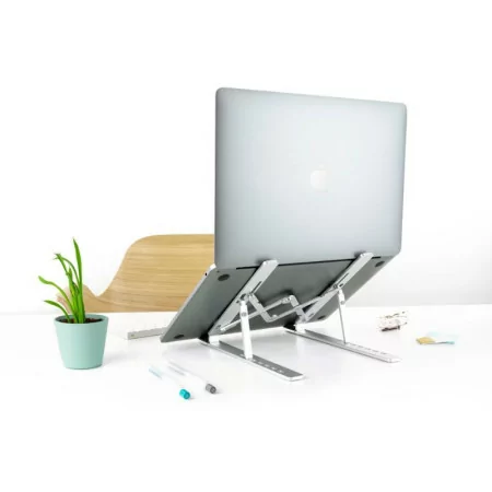 TooQ Elevating Stand - For (Laptops / Tablets / Books...) - 11" / 15" - Gray - TQLRS0033-AL
