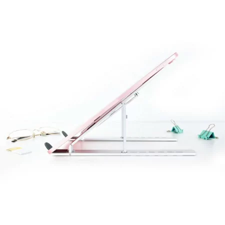 TooQ Elevating Stand - For (Laptops / Tablets / Books...) - 11" / 15" - Gray - TQLRS0033-AL