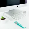 Suporte de Elevação - P/ Monitor / Portátil - Branco - TQMR0004|TooQ|8433281010239