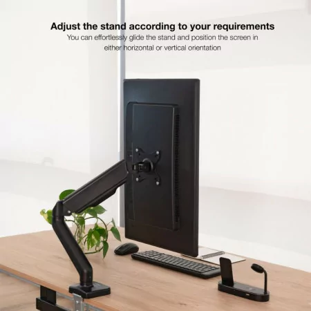 TooQ Table Stand - 17" / 32" - Black - DB5032TNR-B