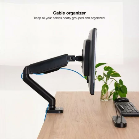 TooQ Table Stand - 17" / 32" - Black - DB5032TNR-B