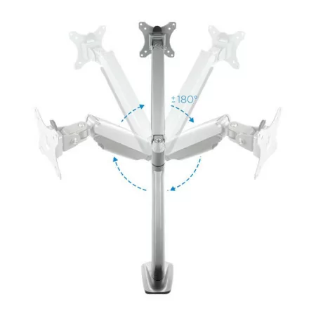 TooQ Table Stand - 13" / 32" - Silver - DB3032TNR-S