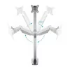 TooQ Table Stand - 13" / 32" - Silver - DB3032TNR-S