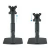 TooQ Desk Stand - 17" / 32" - Black - DB1732TN-B
