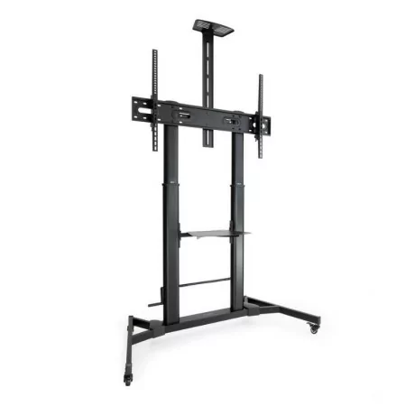 TooQ Adjustable Floor Stand - Zeus - W/ Wheels - 60" / 100" - Black - FS20400HM-B