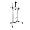 Suporte de Chão TooQ - C/ Rodas - 60" / 100" - Alumínio - FS20300M-B|TooQ|8433281012226