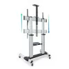 Suporte de Chão TooQ - C/ Rodas - 60" / 100" - Alumínio - FS20300M-B|TooQ|8433281012226