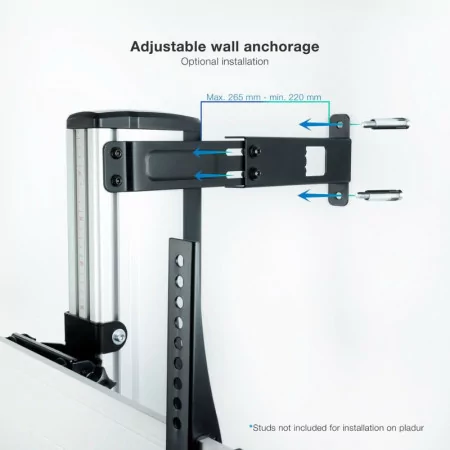 TooQ "The Tower" Floor Stand - 37" / 70" - Aluminum - FS2270M-B